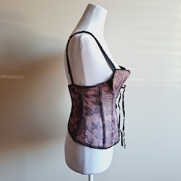 Chantal Thomass Pink Corset Top Size 32B - Picture 4 of 15